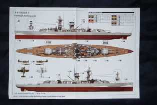 Trumpeter 05316 German Pocket Battleship Admiral Graf Spee